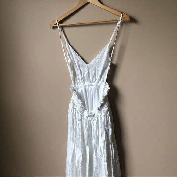 Pleated Maxi Western Boho Dress - Picture 7 of 7